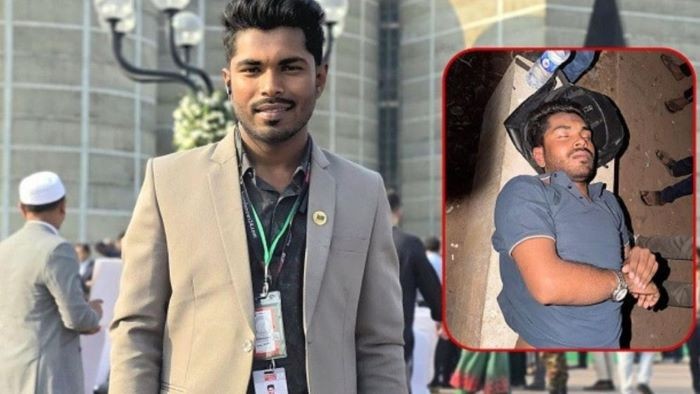 লাইভ করার সময় সোহরাওয়ার্দী উদ্যানে সাংবাদিককে মারধর করল পুলিশ