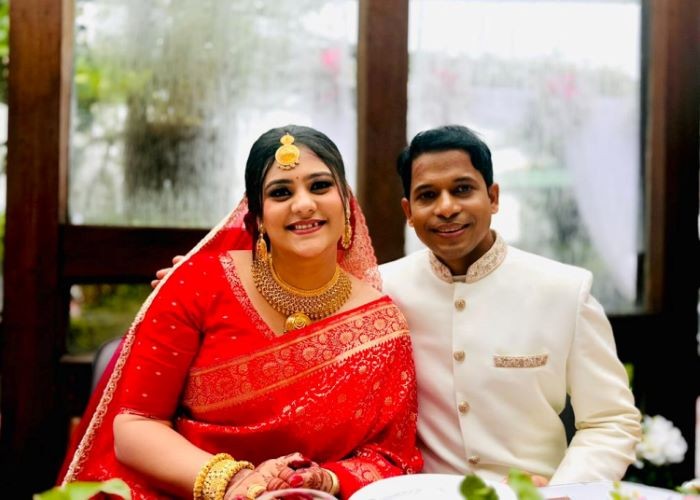 বিয়ের পিঁড়িতে বসলেন উপস্থাপিকা দীপ্তি চৌধুরী
